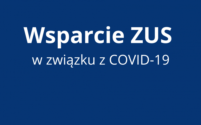 Wnioski o wsparcie z ZUS w ramach Tarczy Antykryzysowej