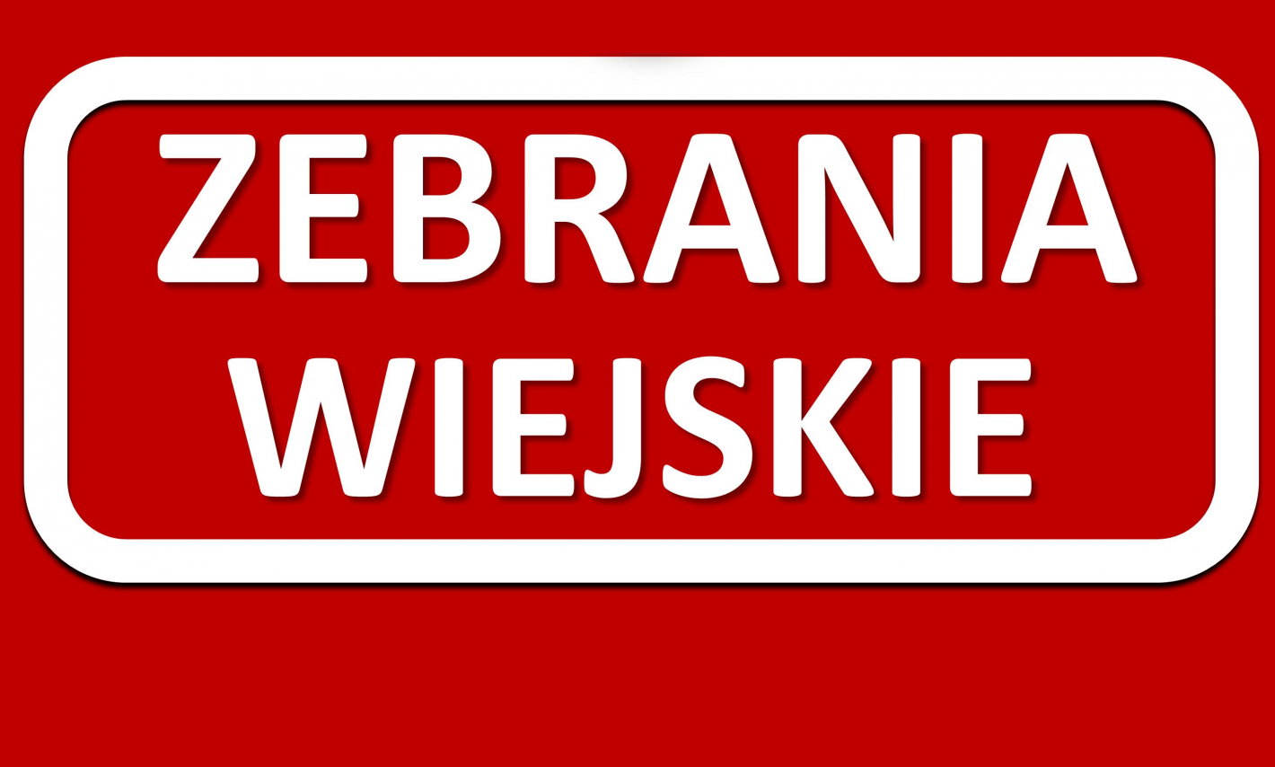 Harmonogram Zebrań Wiejskich